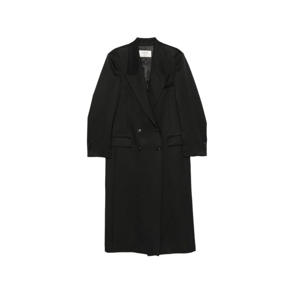 Rohe Black Coats - Double Breasted & Peacoats Women